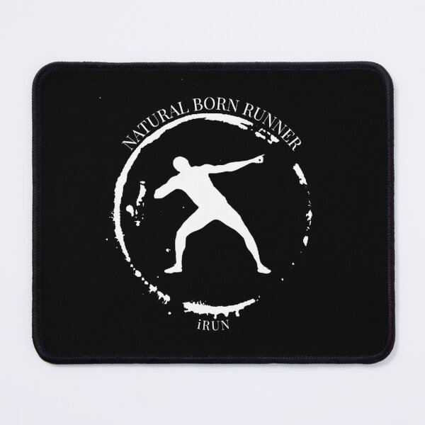 Item preview, NATURAL BORN RUNNER iRUN ► MOTIVATIONAL // RUN designed and sold by MORE-THE-BRAND.