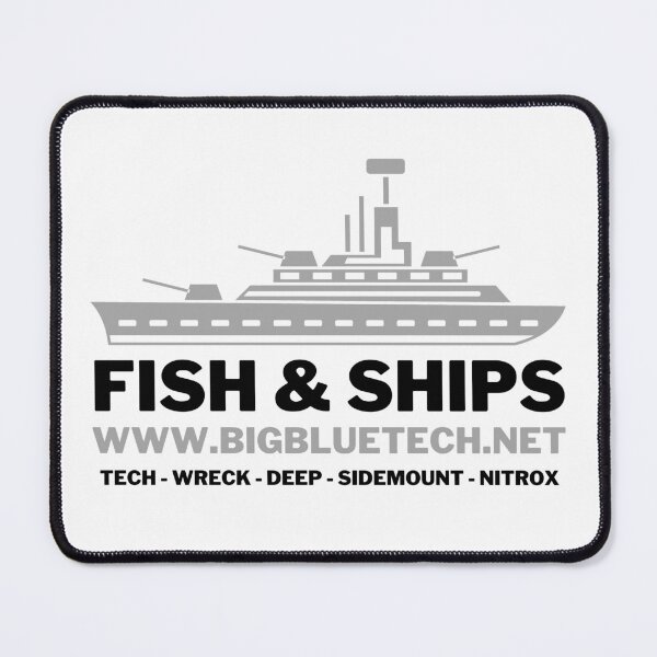 Item preview, Fish & Ships - Big Blue Tech designed and sold by BigBlueDiving.