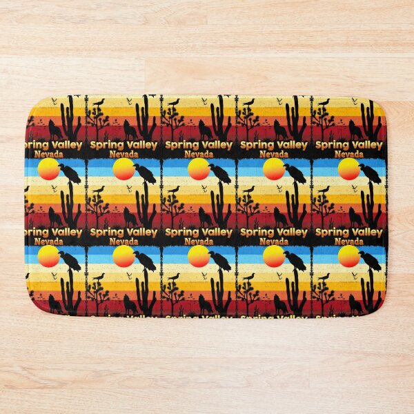 Item preview, Spring Valley Nevada NV  Cactus Vulture Coyote Sunset Retro Desert designed and sold by Cuatrocaminos.