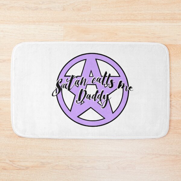 Item preview, Satan calls me daddy pentagram designed and sold by AlkalineKittyxx.