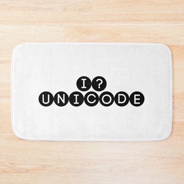 Item preview, I ? Unicode - funny designed and sold by Calakan.