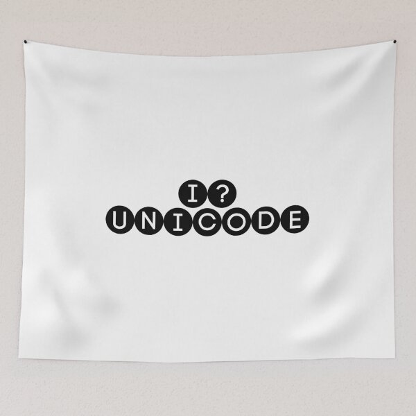 Item preview, I ? Unicode - funny designed and sold by Calakan.