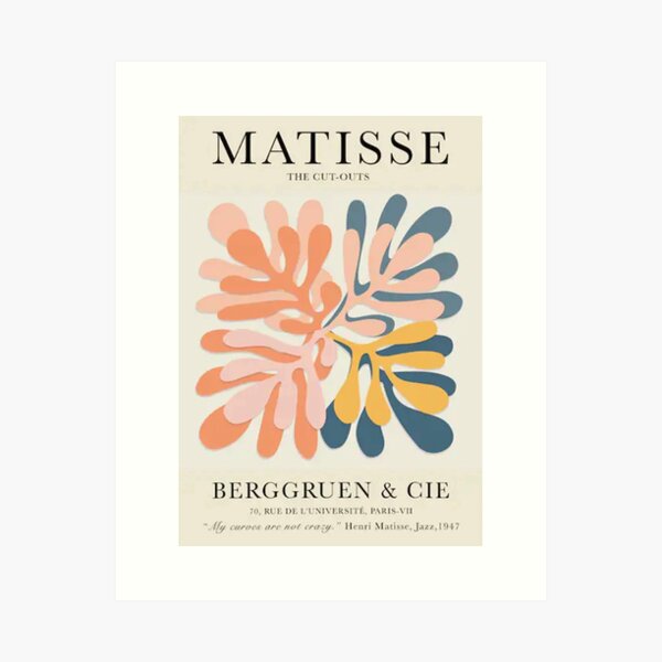 Henri Matisse - Ausschnitte 1947 Kunstdruck