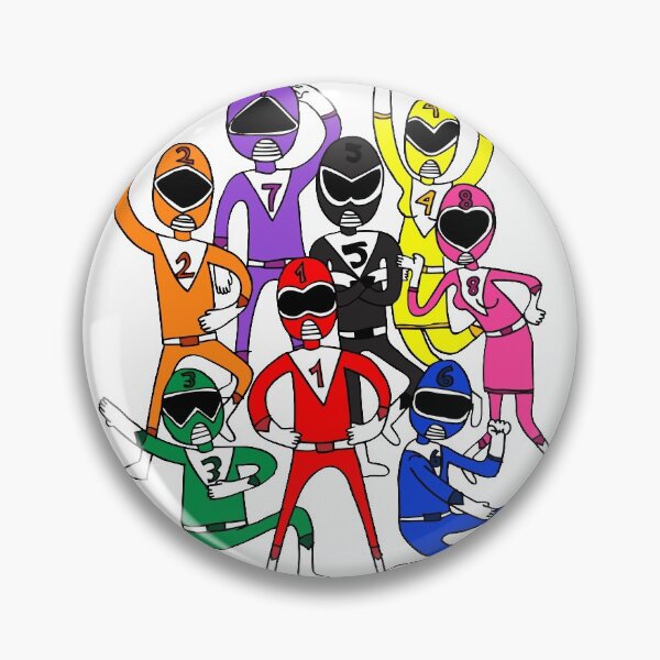 Item preview, 8 Rangers designed and sold by paldipaldi.