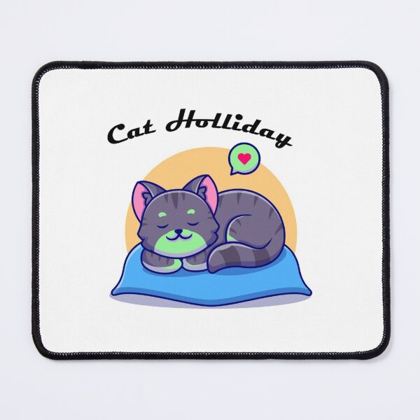 Item preview, cat holliday Mom Gift Crappy Design Social Distancing Gift for Mom Wife - Cartoon Illustration Essen designed and sold by orchidshirtss.