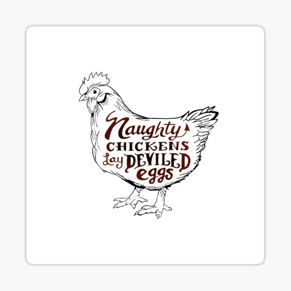Item preview, Naughty Chicken designed and sold by Rachelmarie11.