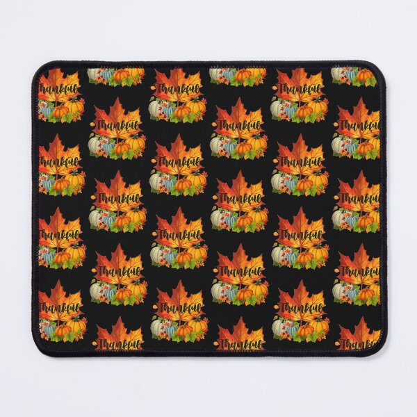 Item preview, Happpy Thanksgiving Day Autumn Fall Maple Leaves Thankful T-Shirt designed and sold by Knight-Saverin.