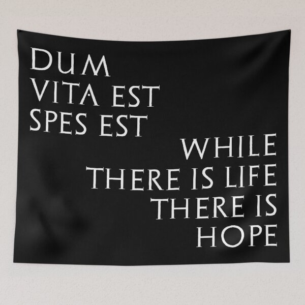 Item preview, While there is life there is hope designed and sold by adiosmillet.
