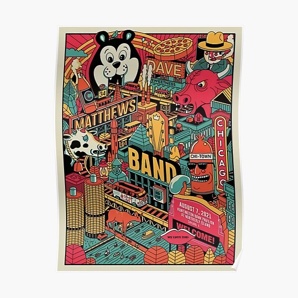 Cover Chicago City Matthews Poster Poster