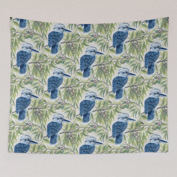 Item preview, Kookaburra Blue designed and sold by Art-by-Meredith.