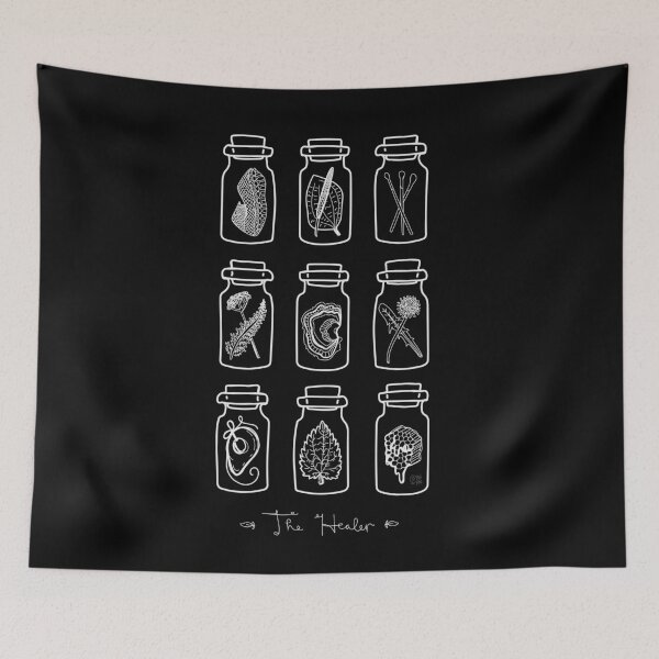 Item preview, "The Healer's Apothecary" Curious Plant Magic Bottles designed and sold by Boreal-Witch.