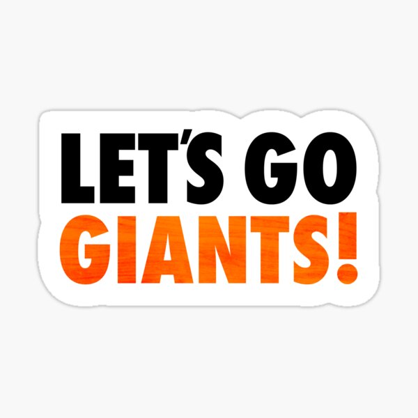 SF Giants Sticker Beat L.A. Giants Sticker SF Giants San 