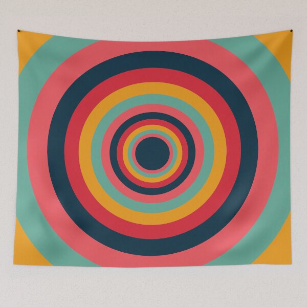 Item preview, Concentric Circle Art #6 designed and sold by Texterns.