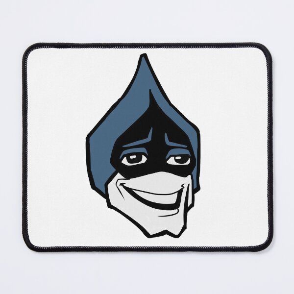 Item preview, Deltarune Lancer Gigachad Meme Face Artwork designed and sold by kurolines.