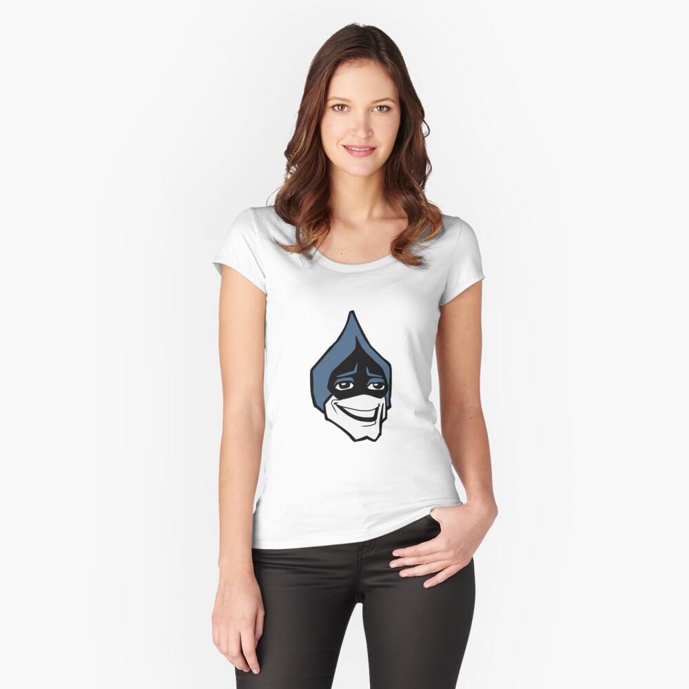 Item preview, Fitted Scoop T-Shirt designed and sold by kurolines.