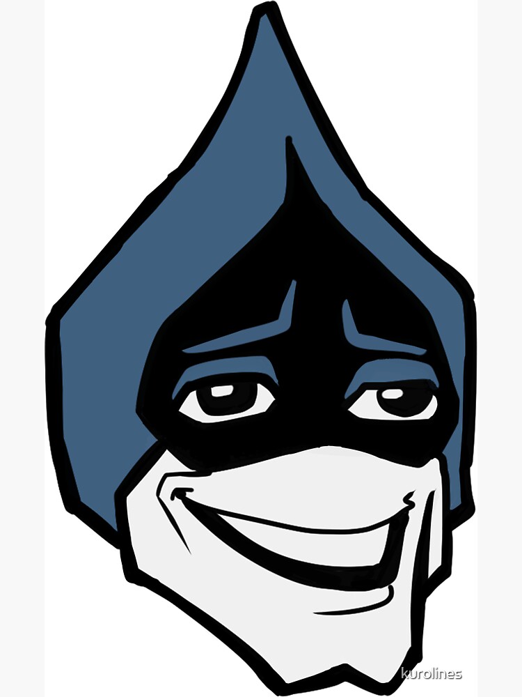 "Deltarune Lancer Gigachad Meme Face Artwork" for Sale by