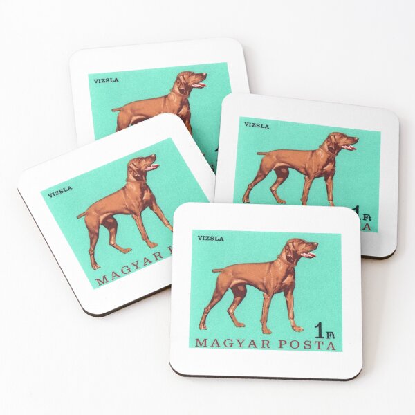 Item preview, 1967 HUNGARY Vizsla Dog Postage Stamp designed and sold by retrographics.