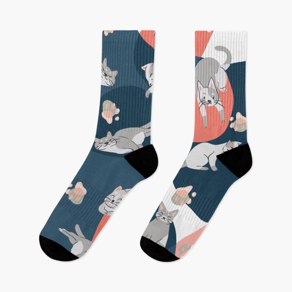 Item preview, Aesthetic cute cats pattern designed and sold by sheeshStore.