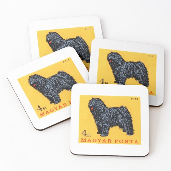 Item preview, 1967 HUNGARY Puli Dog Postage Stamp designed and sold by retrographics.