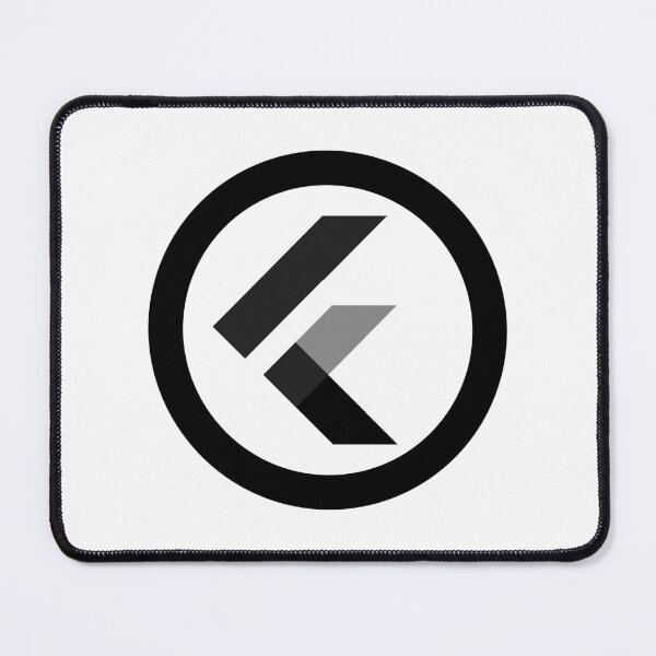 Item preview, Google Flutter Black and White designed and sold by Flutter Info.