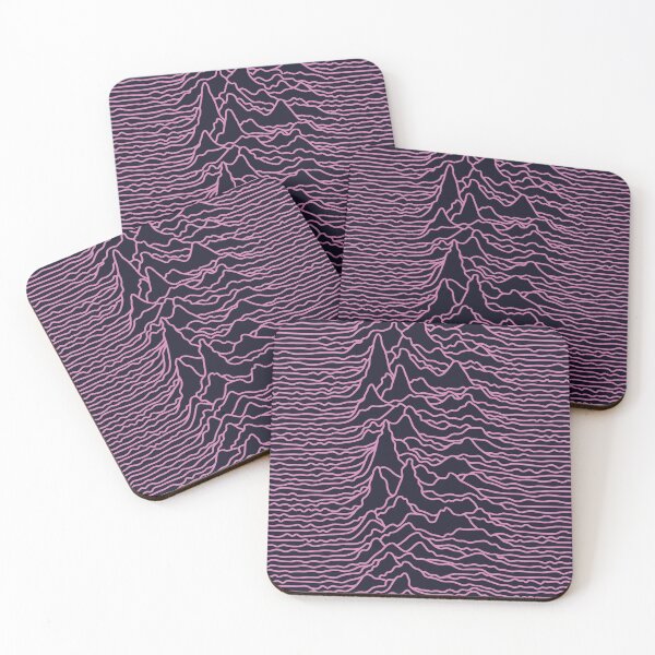 Item preview, Sound Wave - Pink on black designed and sold by bunbun369.