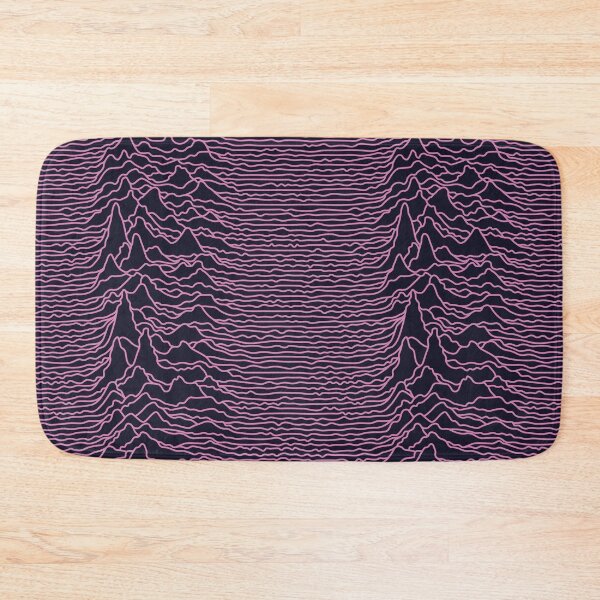 Item preview, Sound Wave - Pink on black designed and sold by bunbun369.
