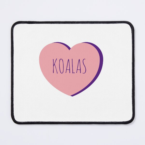 Item preview, Simple Koalas Love Hearts | Pink Violet designed and sold by JooArtPrints ★★★★★.