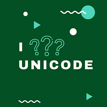 Artwork thumbnail, I unicode by Riah1618