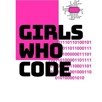 Artwork thumbnail, Girls Who Code - Black by Spellhammer