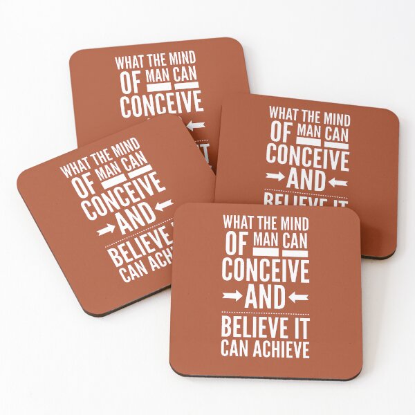 Item preview, What the mind of man can conceive and believe, it can achieve. designed and sold by LiveToLearn.
