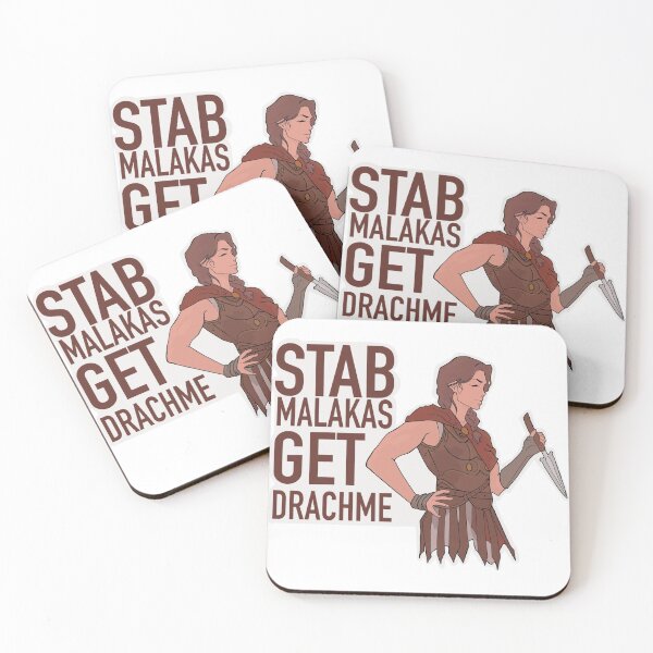 Item preview, Stab Malakas Get Drachme designed and sold by Laura Killip.