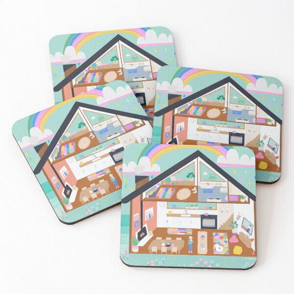 Item preview, Rainbow House Interior designed and sold by tashalouisemay.