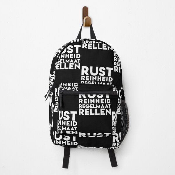 Item preview, Rust Reinheid Regelmaat Rellen (Peace, Cleanliness, Regularity, rioting)| Perfect Gift designed and sold by stenphanie.