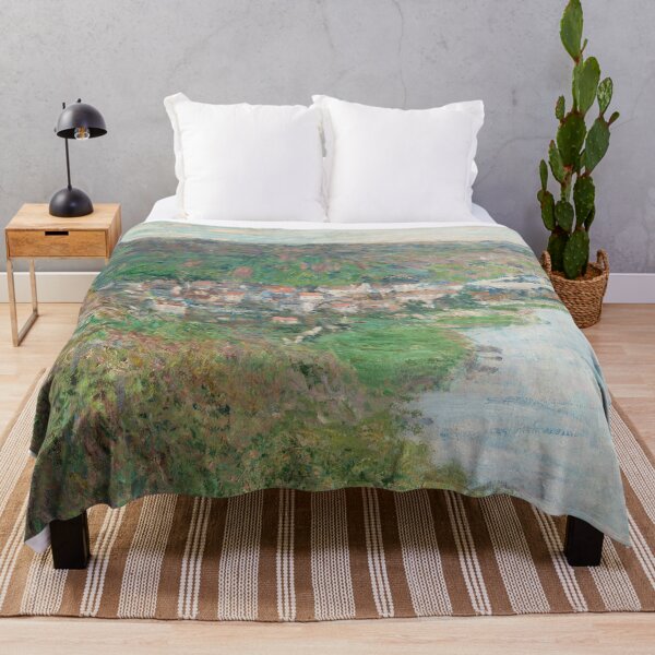 Item preview, View of Vetheuil designed and sold by PaintedDreams96.