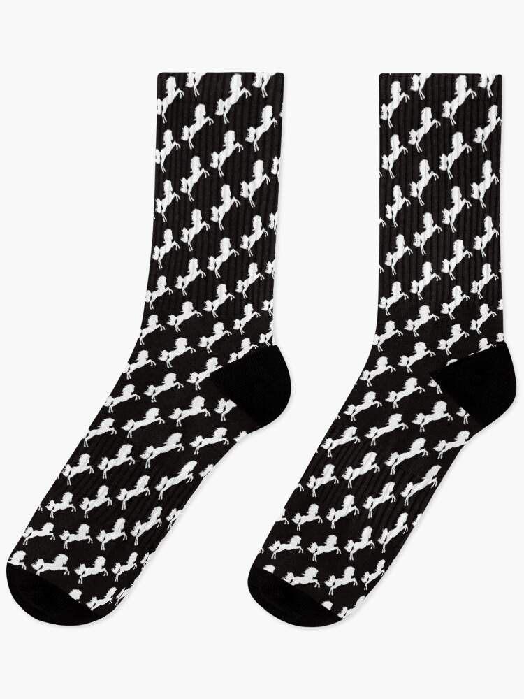 Thumbnail 1 of 5, Socks, White Horse Rearing designed and sold by LiveToLearn.