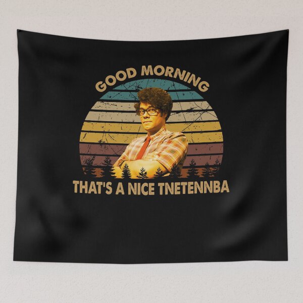 Item preview, Vintage IT Arts Crowd Sitcom - Good Morning That's A Nice Tnetennba designed and sold by JudyDonald3.