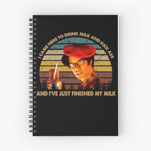 Item preview, Vintage IT Arts Crowd Sitcom - I Came Here To Drink Milk And Kick Ass designed and sold by JudyDonald3.
