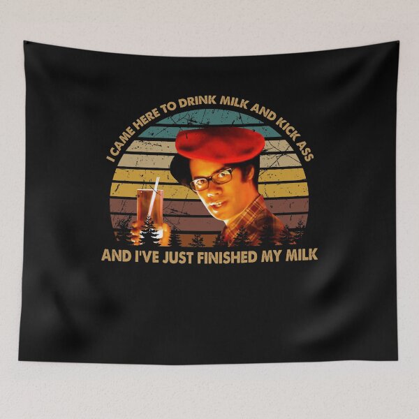 Item preview, Vintage IT Arts Crowd Sitcom - I Came Here To Drink Milk And Kick Ass designed and sold by JudyDonald3.
