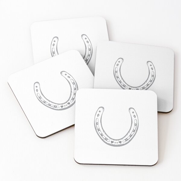 Item preview, Lucky Horse Shoe Illustration designed and sold by CJAura by Claire Jane Johnson.