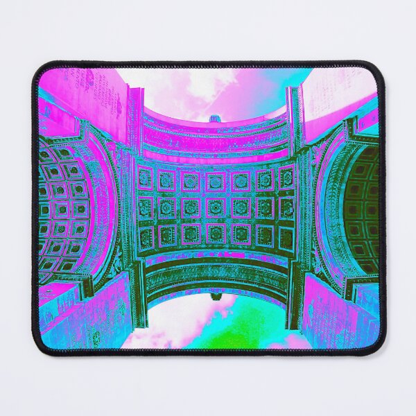 Item preview, Arc de Triomphe Paris France Vaporwave Art (Arch of Triumph) designed and sold by glitchhub.