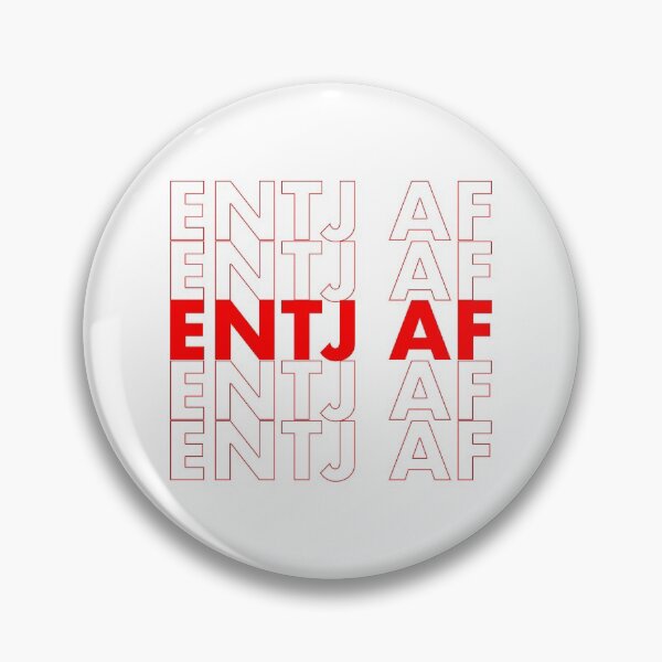 Item preview, ENTJ AF Red Personality MBTI Funny Shirt  designed and sold by FanaticTee.