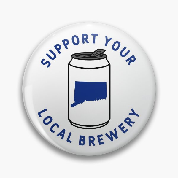 Item preview, Support Your Local Brewery Connecticut  designed and sold by fearcity.