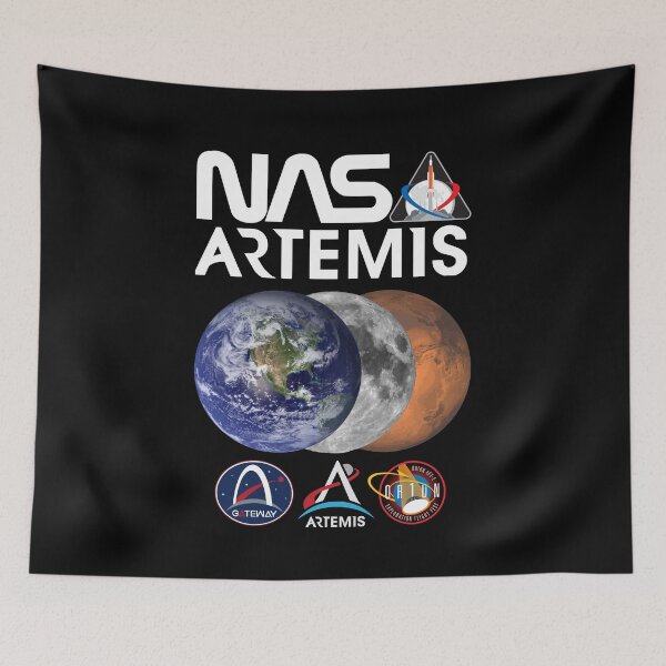 Item preview, Artemis Moon To Mars Space Mission designed and sold by marboywonderboy.