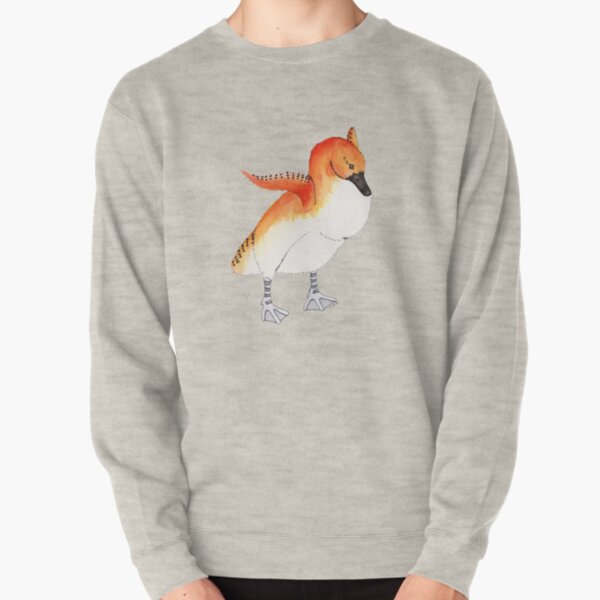 Confident Carrot-Top Cygnet Pullover Sweatshirt