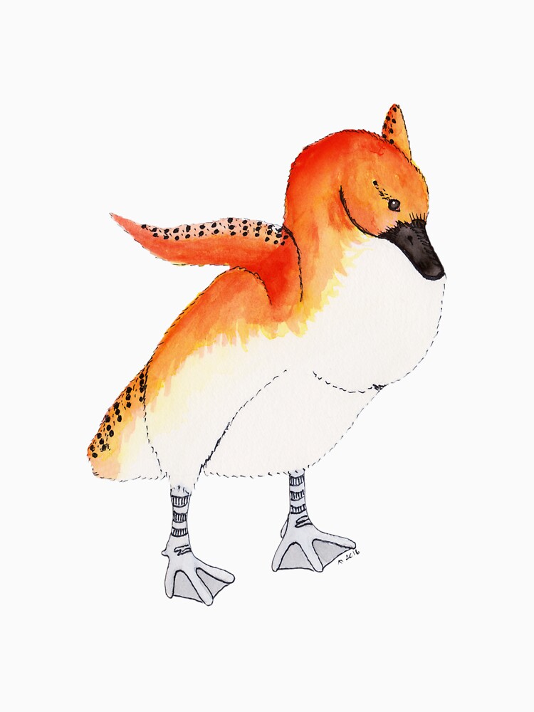Confident Carrot-Top Cygnet by lindaursin