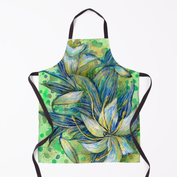 Item preview, Alaska Lily Garden Floral Pattern designed and sold by nadya.