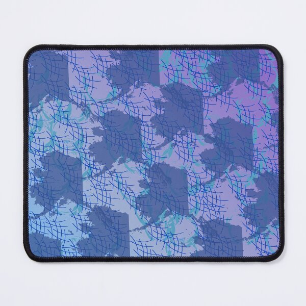 Item preview, Alaska Map Pattern Anchorage Blue designed and sold by nadya.