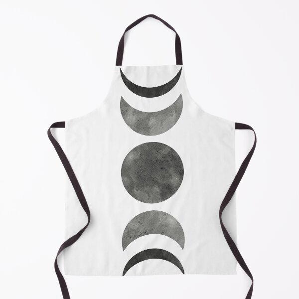 Item preview, Black and white moon phases designed and sold by WhalesWay.