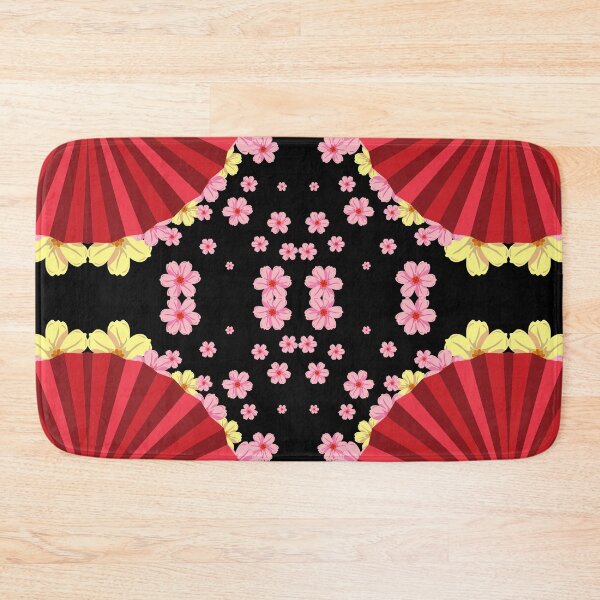 Item preview, Japanese Fan Cherry Blossom Pattern designed and sold by Alladin7.