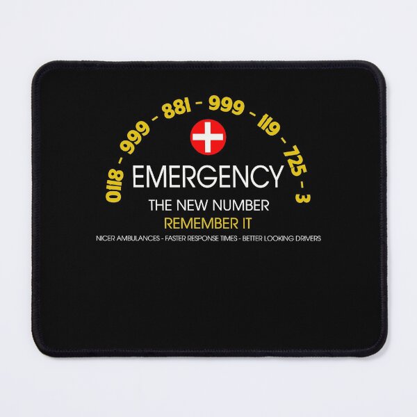 Item preview, Emergency The New Number Remember It designed and sold by JudyDonald3.
